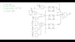 FSM Sequence Detector for 00111 (Part 2: D Flip-Flop Circuit Design)