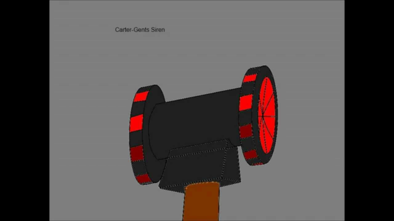 Carter or Gents Siren Attack and All-Clear