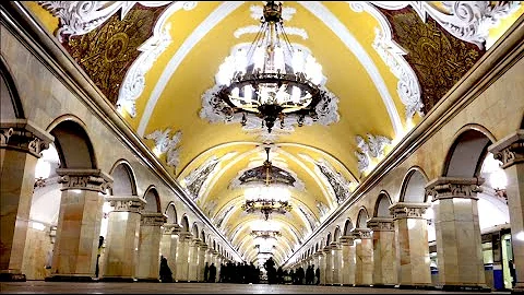 Moscow Metro - The Most Beautiful In The World