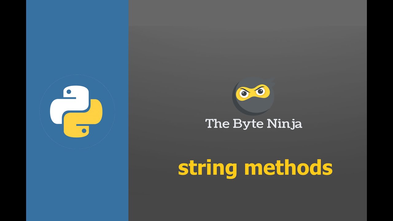 Python Tutor 03 | String methods in Python - YouTube