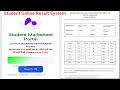 Online Student Result System by Using Google Sheets and Html