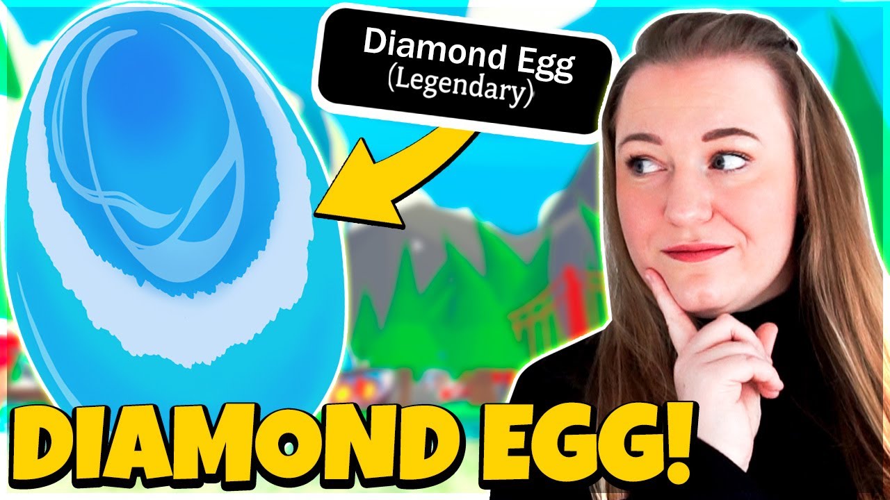 MIT HELT EGET DIAMOND EGG! *HVAD GØR JEG?!* | Roblox: Adopt me