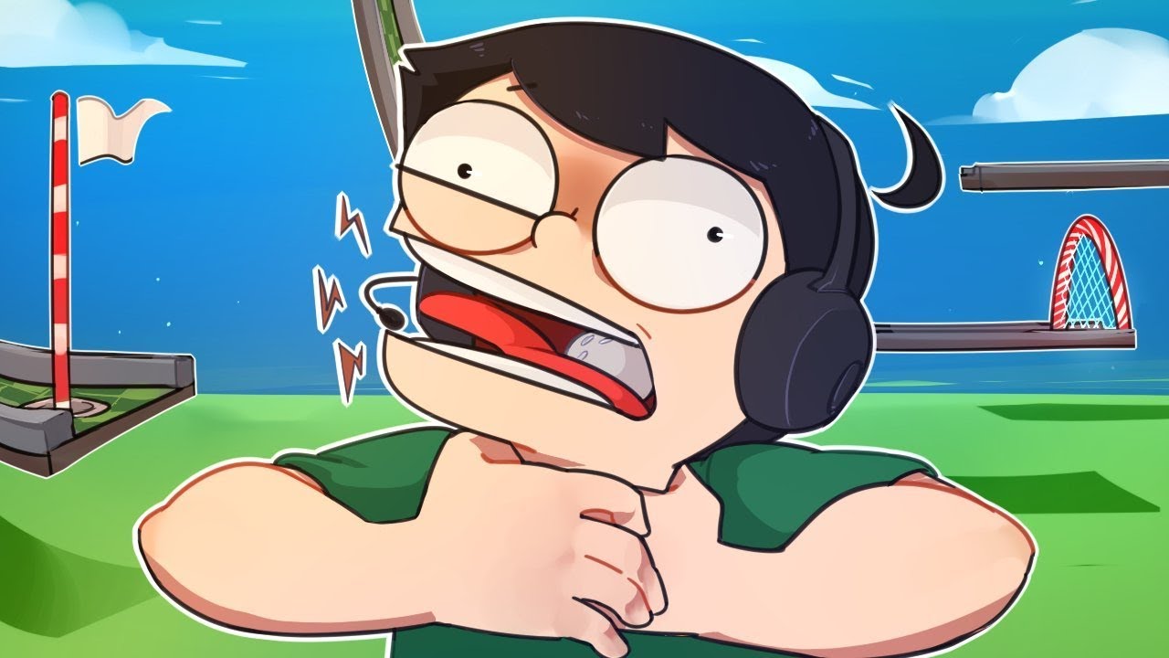 I was gonna win but then I choked ⛳️ (Golf it funny moments) funny moments in soccer