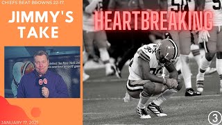 Jimmy's Take: Voice of the Browns Jim Donovan recaps the Browns' heartbreaking loss