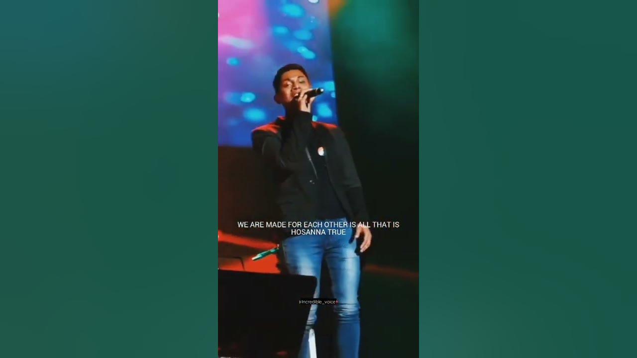 hossana song lyrics 💓#shorts #topsongs #song #songlyrics #music #englishsongs #arrehman