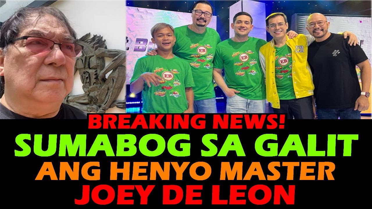 EAT BULAGA! SUMABOG SA GALIT SI JOEY DE LEON! TITO VIC and JOEY TVJ | TAPE INC Romeo Jalosjos