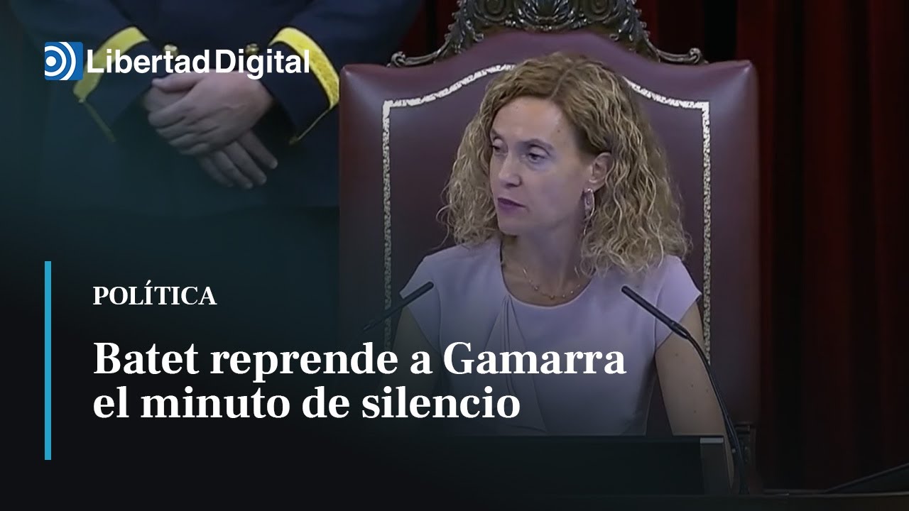Batet reprende a Gamarra el minuto de silencio por Miguel Ángel Blanco en el Congreso