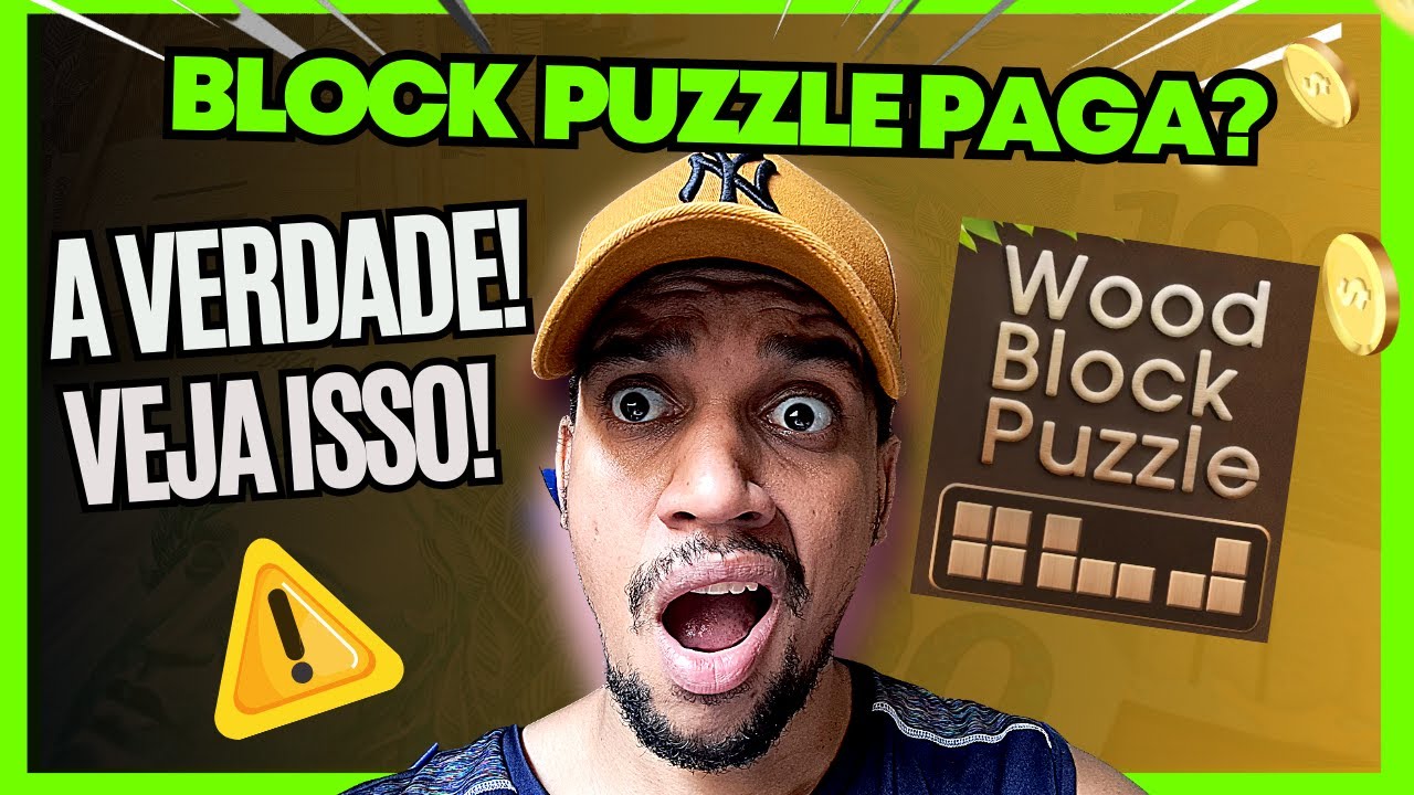 APLICATIVO BLOCK PUZZLE TANGRAM - PAGA MESMO + PROVA DE PAGAMENTO - GANHAR  DINHEIRO JOGANDO 2023 