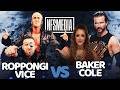 Roppongi Vice VS Adam Cole & Britt Baker #intergenderwrestling #wrestling
