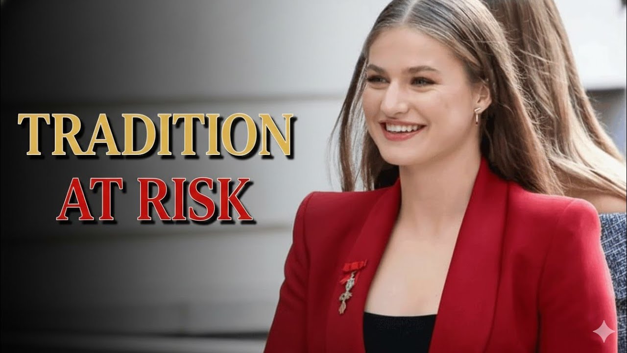 Корона Леонор находится под угрозой из-за традиций.