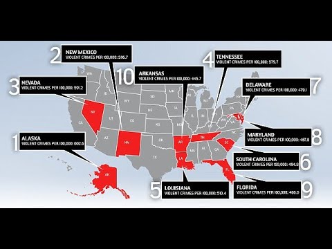 Самый Опасный Штат В Сша! Преступность И Безопасность В Америке