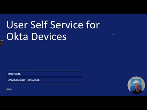 User Self Service for Okta Devices
