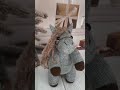 Adorable Horse Knitting, Soft Toy Knitted Horse, DIY Stuffed Animal, Handmade Gift Idea #Shorts