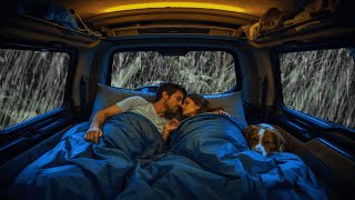 Relax Instantly 🌧️ Rain & Soft Thunder in a Cozy Parked Car screenshot 2