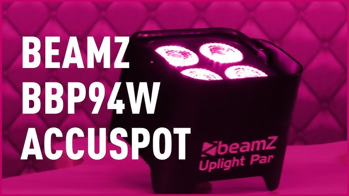 BeamZ BBP96SC Battery Uplight Par 6x12W WDMX - 150.577 