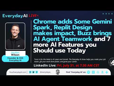 Chrome adds Some Gemini Spark, Replit Design makes impact, and more AI features