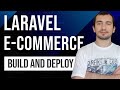 Laravel  vue ecommerce website  build and deploy