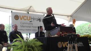 VCU Health CMH Breaks Ground For New Hospital