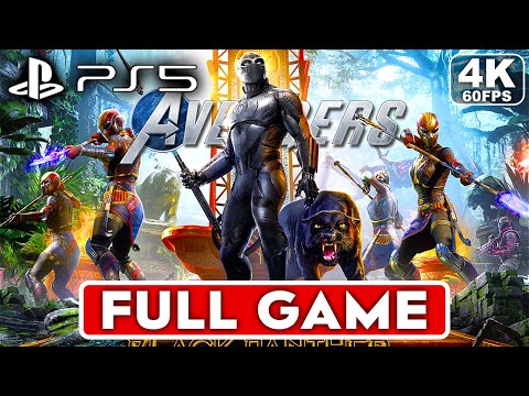 MARVEL'S AVENGERS BLACK PANTHER PS5 Gameplay Walkthrough Part 1 FULL GAME [4K 60FPS] - No Commentary