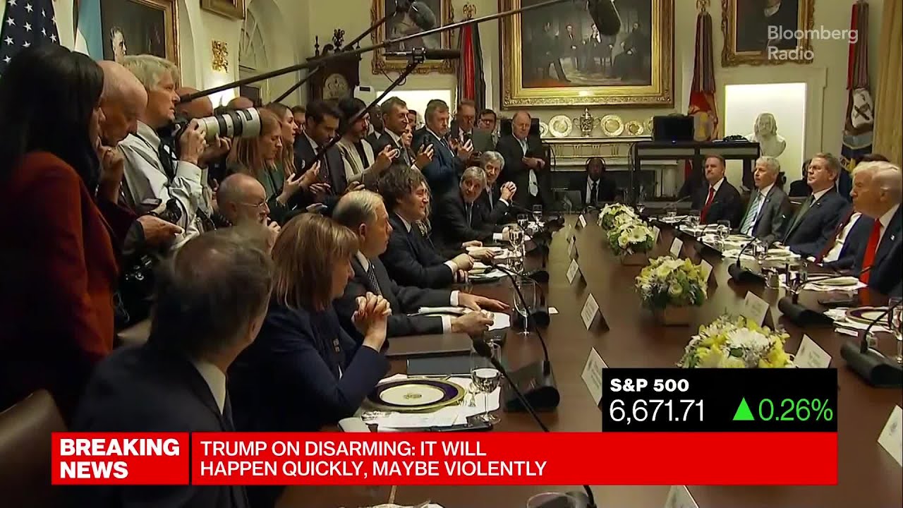 Trump Says Argentina Aid 'Gone' if Milei Doesn't Win Midterms: Q&A