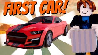 MY FIRST CAR! | Noob To Pro Ep 5 | Roblox Jailbreak