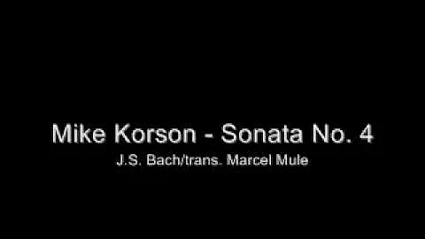 Mike Korson - Sonata No. 4