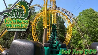 The Loch Ness Monster: The Legend Lives On | Back Row POV | Busch Gardens (Member Previews) | 2024