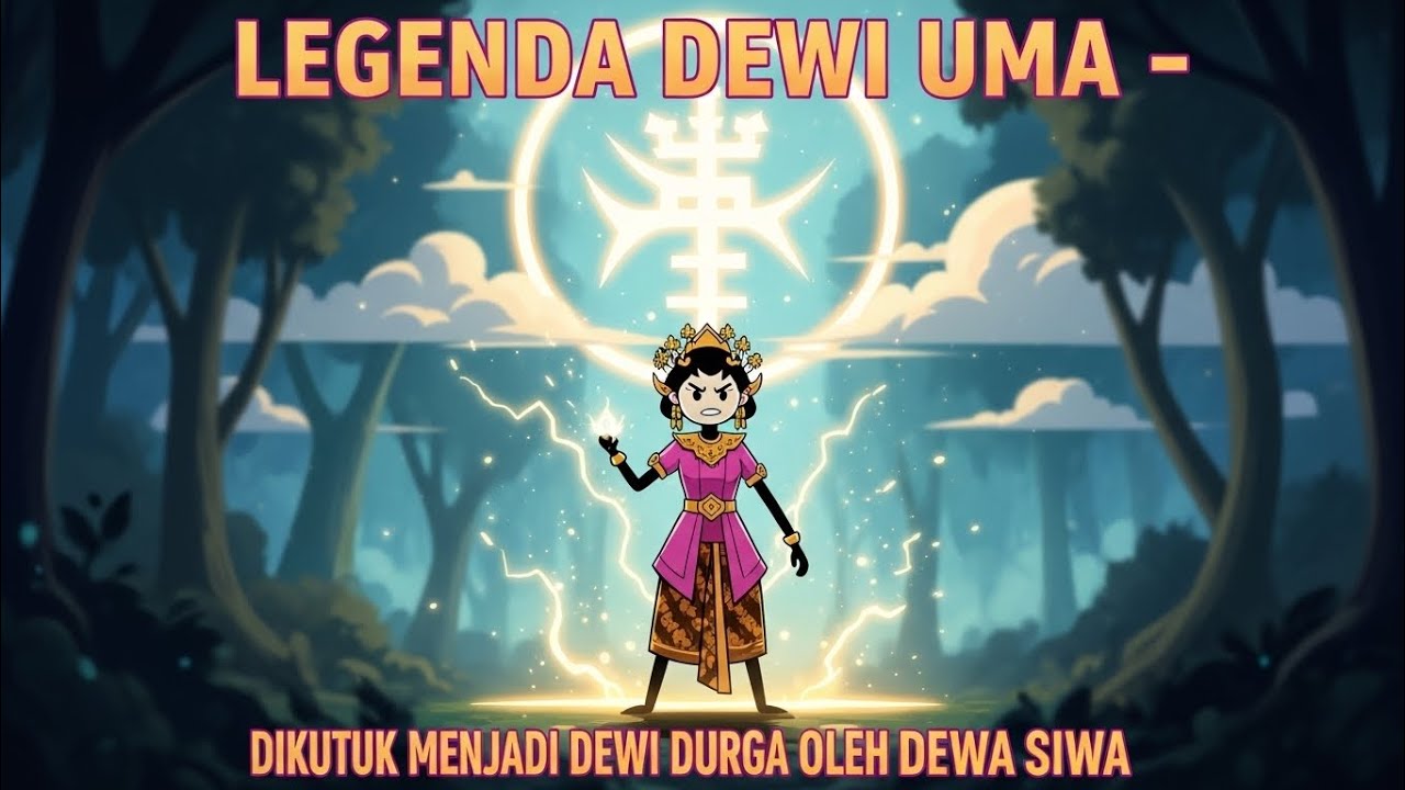 Legenda Dewi Uma 😱 Dikutuk Menjadi Dewi Durga oleh Dewa Siwa ⚡ Kisah Nusantara