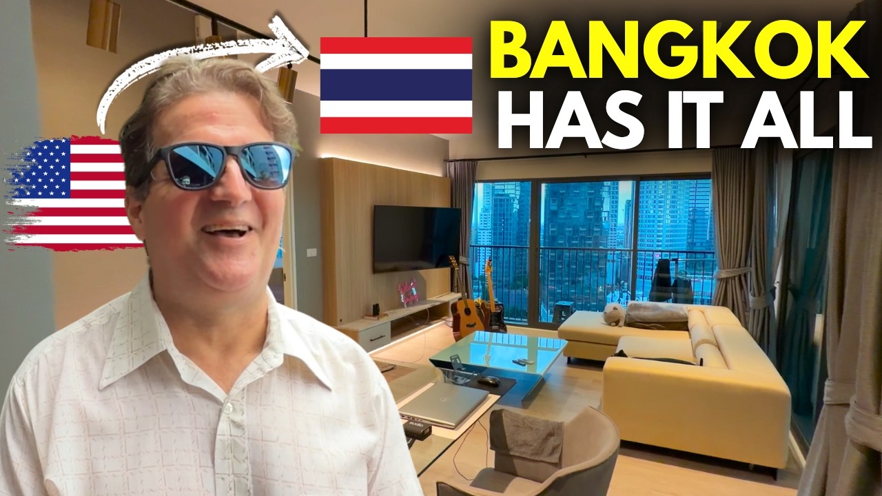 Американский пенсионер переезжает в Бангкок, Таиланд! — Посмотрите его квартиру за 1100 долларов