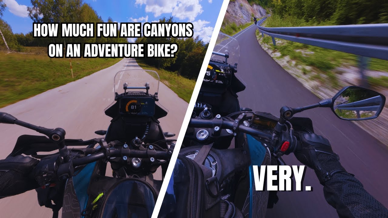 Can an adventure bike be fun in the twisty mountain roads of Bosnia 🇧🇦 | CFMOTO 450MT [RAW POV]