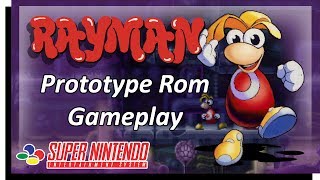 Rayman Unreleased SNES Prototype