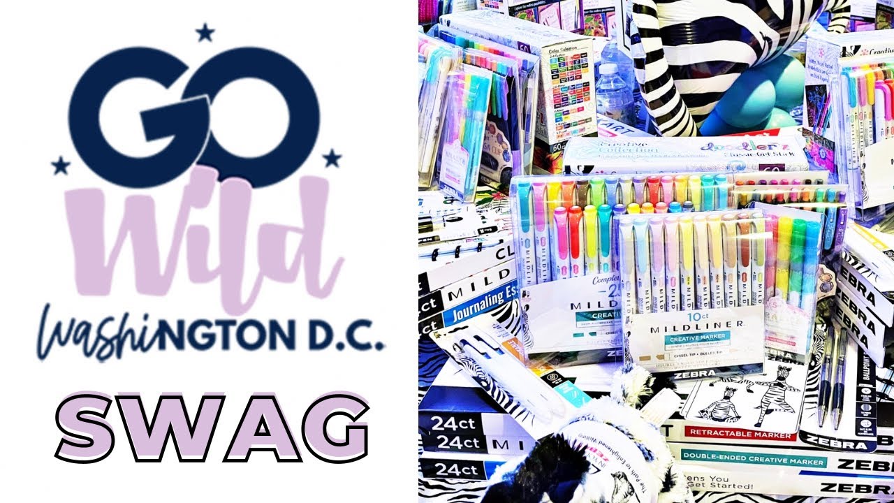 GO WILD WASHINGTON DC 2023 SWAG