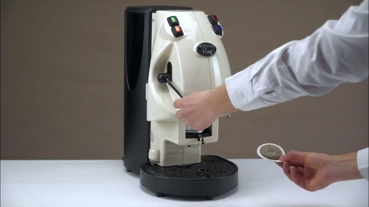 Frog  How to dispens coffee with the pod coffee machine 