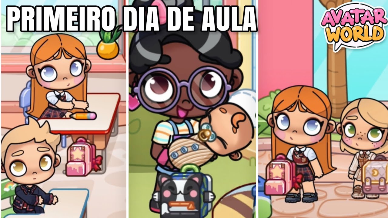 ROTINA PRIMEIRO DIA DE AULA DA FAMÍLIA RICA 📚🏫