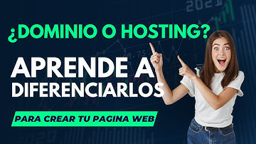 Explicación sencilla: ¿qué es el dominio y qué es el hosting?┃INFORMATIVO
