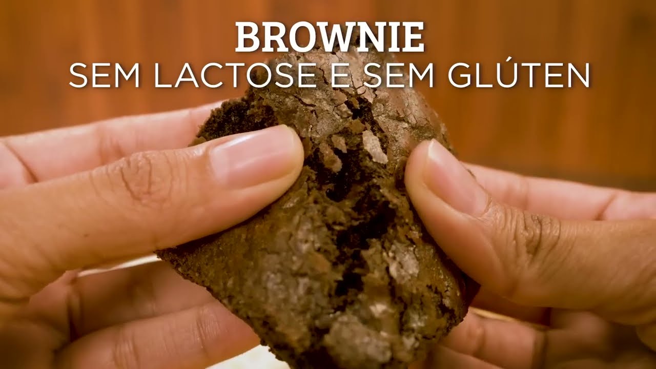 SEM GLÚTEN, NEM LACTOSE: BROWNIE INCLUSIVO NÃO FICA SECO