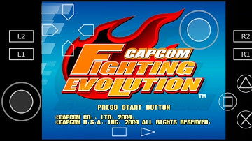 Capcom Fighting Evolution  | Aethersx2 PS2 Emulator | Android Snapdragon 765G | Gameplay