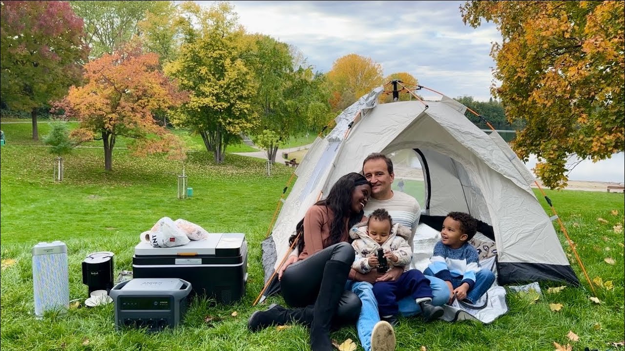 КЕМПИНГ 🏕️ ПРИКЛЮЧЕНИЕ С МОИМИ ЛЮБИМЫМИ🥰😍 *Anker SOLIX*