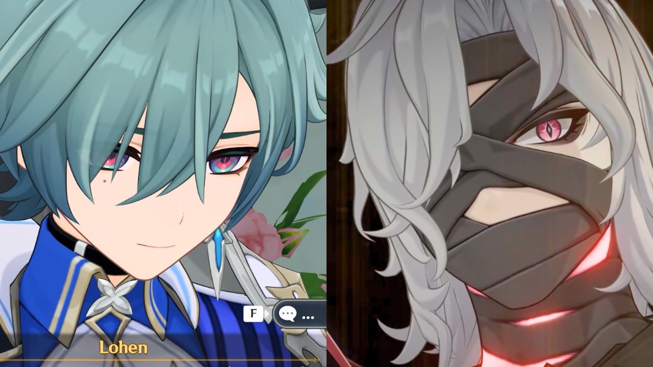 Lohen Rerir Lohen blames himself for being too weak for Rerir... (Genshin Impact 6. ...