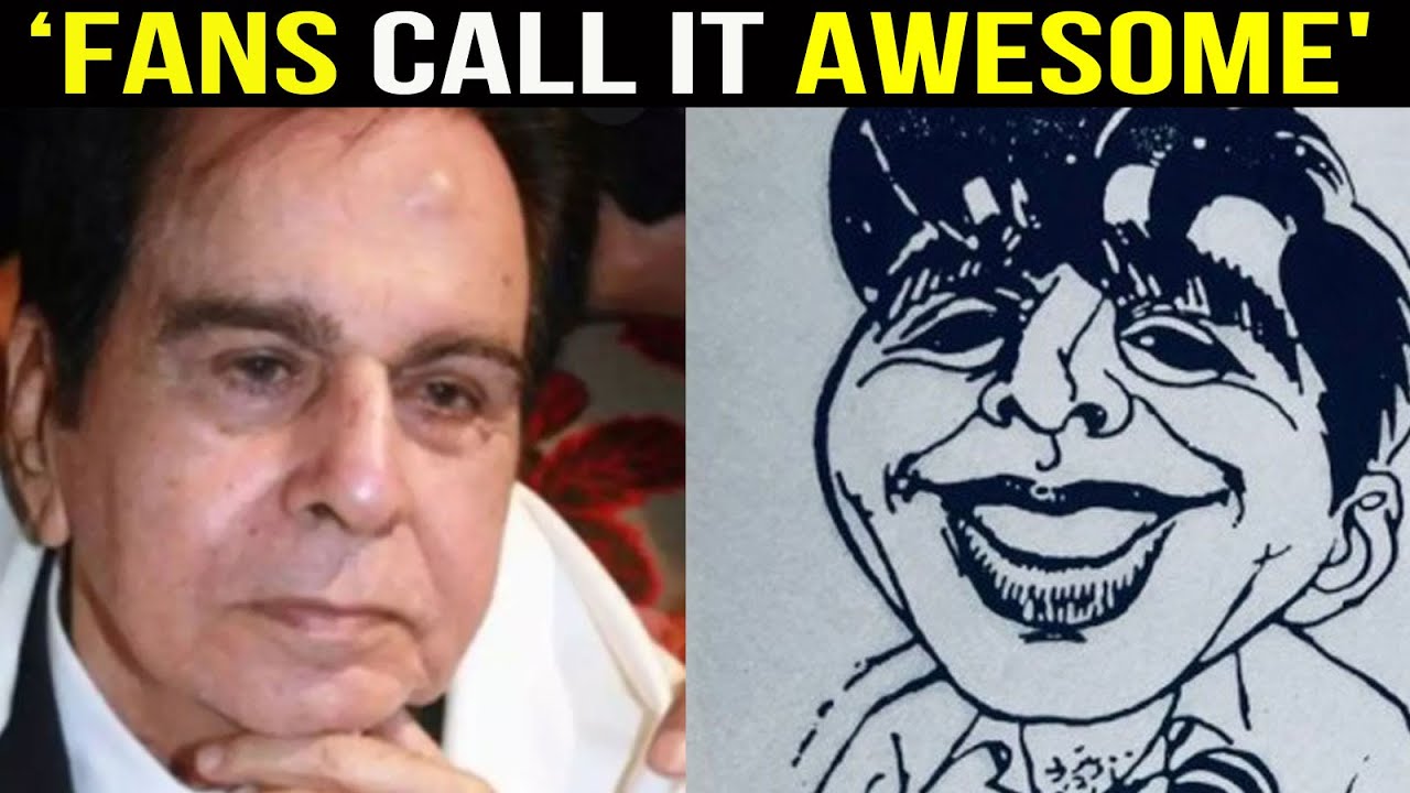 Dilip Kumar's sketch painted by filmmaker Satyajit Ray goes viral