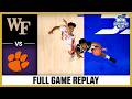 Wake Forest vs. Clemson Full Game Replay | 2026 T. Rowe Price ACC Men's Basketball Tournament