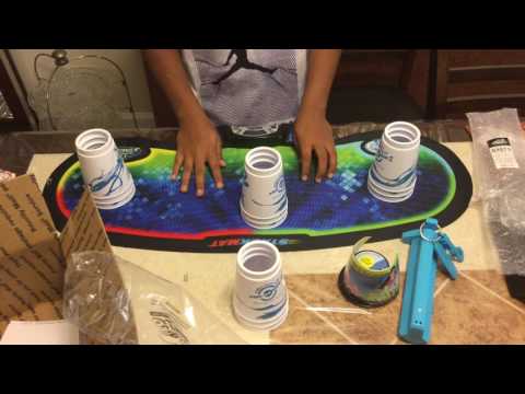 SpeedStacks Unboxing Competitor G4 Mat and Timer and Pro Series White