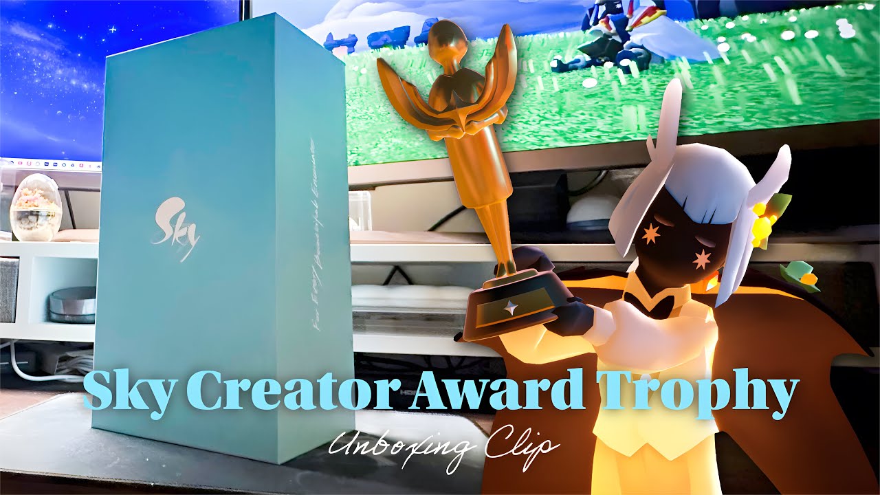 Sky星を紡ぐ子どもたち Sky Creator Awards トロフィー開封動画