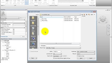 Creating Forms from Imported CAD Files