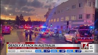 Gunmen kill 11 people at Jewish holiday event in Sydney