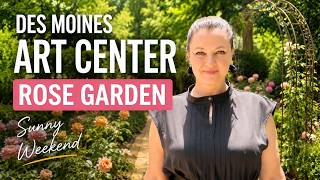 Exploring the Rose Garden at the Des Moines Art Center (6.12.26) || Shelby 💗
