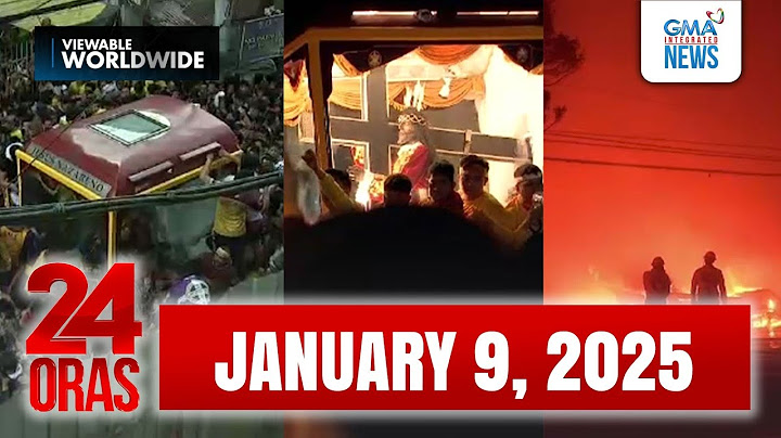 24 Oras Express: January 09, 2025 [HD]
