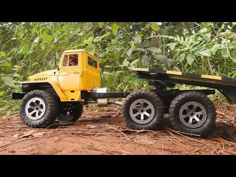 Video Tructor Truck Cars Ural B36 Xe cẩu Xe ô tô Xe Reo - youtube