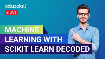 Machine Learning with Scikit Learn Decoded | Python For Machine Learning | Edureka | ML Live - 1