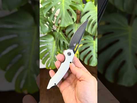 Bestech Ornetta Kombou Design Black and White G10 D2 Budget  folding knife